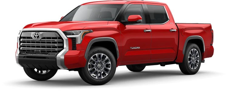 2022 Toyota Tundra Limited in Supersonic Red | Vaughn Toyota of Bastrop in Bastrop LA